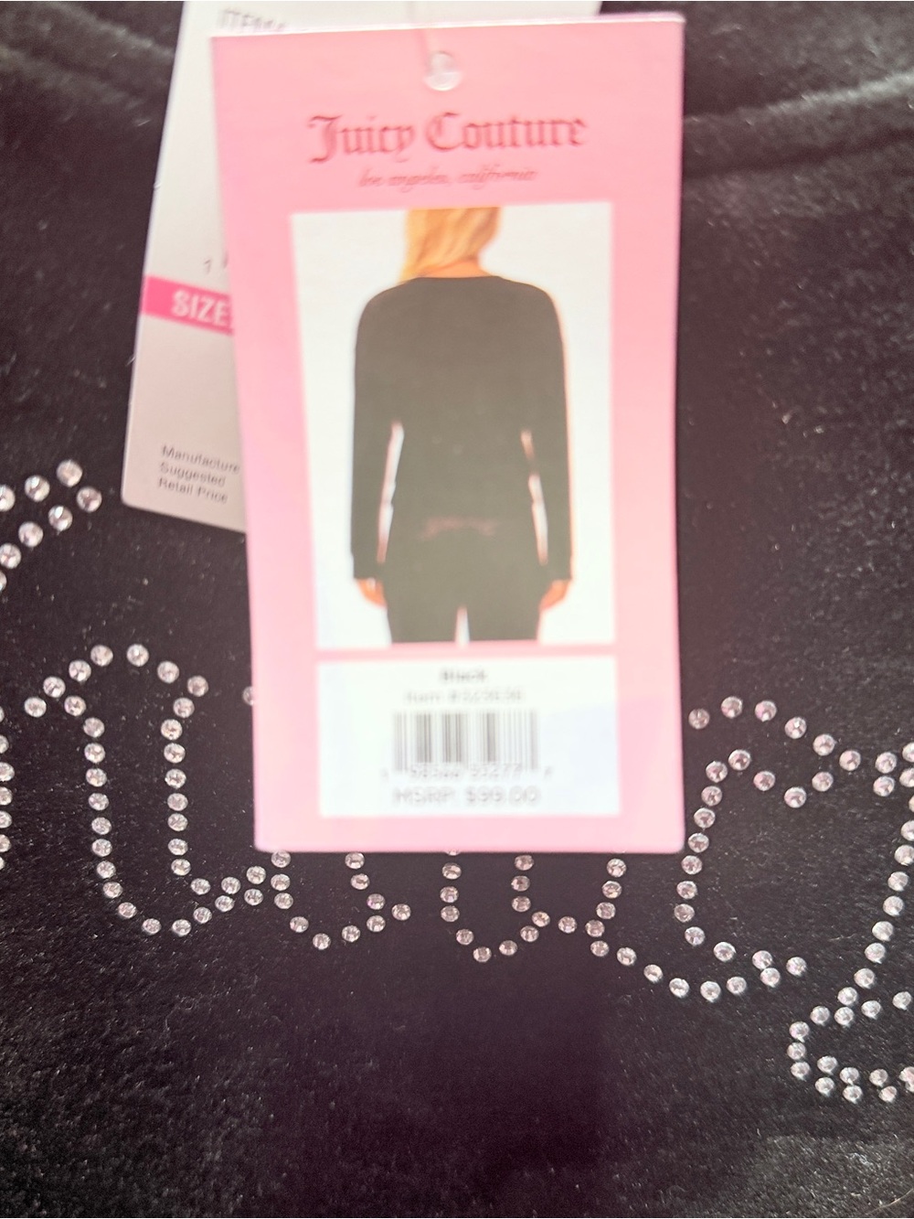 Juicy Sweatshirt. NWT!! - Picture 4 of 4